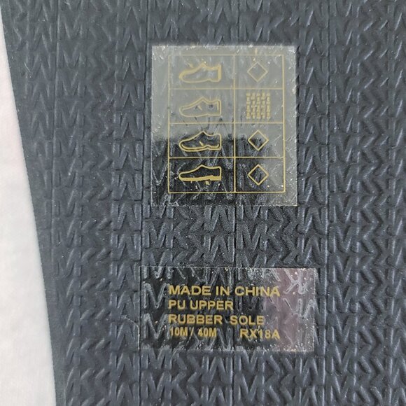 New Michael Kors Women's US 10 M Pink Black MK Signature Logo Slide Sandal - Picture 3 of 3